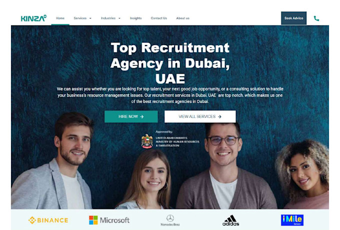 design hvac, plumbing,construction, roofing website using wordpress elementor